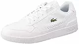 Lacoste T-Clip 0722 1 SMA, Sneakers Uomo, Wht/Wht, 42 EU