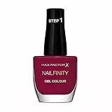 Max Factor Smalto Unghie Nailfinity Gel Colour, Smalto a Lunga Tenuta Effetto Gel, 330 Max's Muse