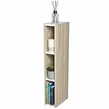 Iris Ohyama, mobile contenitore, libreria, 3 ripiani modulari, moderno, ufficio, camera da letto, soggiorno, Space Saving Shelf, UB-9015, Marrone chiaro