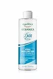 Equilibra Viso, Vitaminica, Acqua Micellare Viso Illuminante, con complesso Multivitaminico, Complesso Alfa-Idrossiacidi e Pantenolo, Dona Freschezza e Luminosità alla Pelle, 400 ml