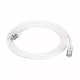 Amazon Basics - Cavo di rete Ethernet patch Cat7 ad alta velocità gigabit con connettori RJ45, bianco, 1,52 m