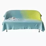 ZHAOYONGLI-lamp Coperte da letto, coperte in tessuto, coperte da divano, grandi coperta, mobili, divani, sedie e parapolvere (colore: blu, dimensioni: 130 x 160 cm)