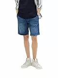 TOM TAILOR Denim 1035516 Bermuda Jeans Shorts, 10127-Denim Blu inchiostrato, XL Uomo