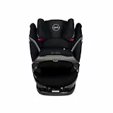 Cybex Gold Pallas S Fix Seggiolino Auto 2 In 1 Con E Senza Isofix, Per Bambini Dai 9 Mesi Ai 12 Anni (9-36 Kg), Nero (Deep Black), ‎43 x 50 x 68.5 cm, 10.1 Kg