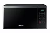 SAMSUNG MG23J5133AG/EC - Microonde con Grill, 800 W/ 1100 W, 23 litri, interno in ceramica Enamel, colore nero grafite, 330 x 211 x 324 mm (larghezza, fondo