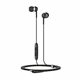 Sennheiser CX 80S Cuffie In-ear con Comandi Smart in linea a un pulsante – Nero