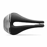 Selle Italia Novus Boost Gravel, Sella da Bicicletta Unisex Adulto, Nero/Grigio, L
