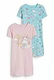 C&A Ragazze Camicia da Notte Confezione da 2|Confezione Multipla Rosa 176