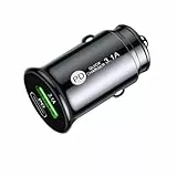 Caricabatterie Auto Cellulare (USB-A 3.1A Type-C 3.1A 5V PD) presa usb C auto Carica Batterie per Auto Accendisigari Usb Caricatore Compatibile con iPhone13 12 Samsung S20 Huawei iPad MacBook AirPods