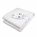 ARDES | AR4U140A Scaldaletto Matrimoniale Elettrico TERMOKIND Coperta Riscaldante 2X60W - Scaldaletto Matrimoniale 2 Zone Riscaldate - Termocoperta Elettrica 100% Poliestere Lavabile a Mano