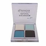 Benecos - natural beauty 95622 natural cosmetics - Tavolozza ombretto Quattro - vegan - vero blu, 4,8 g