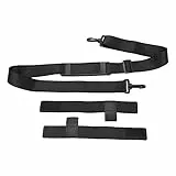Alomejor Affrontare Tracolla Cintura Cinghia da Pesca Regolabile Canna da Pesca Pole Trasportare Tracolla Sling Belt