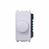 MODULO INTERRUTTORE DIMMER 1P 230V 100W-1000W BIANCO COMPATIBILE VIMAR PLANA - ETTROIT