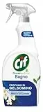 Cif Bagno, Spray Detergente Bagno Anticalcare, 650 ml, per la Rimozione di Residui di Sapone e Calcare, con Profumo al Gelsomino e Agenti Pulenti di Origine Naturale, 100% Fragranza Biodegradabile