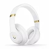 Beats Studio3 Wireless Cuffie con cancellazione del rumore – Chip per cuffie Apple W1, Bluetooth di Classe 1, cancellazione attiva del rumore, 22 ore di ascolto – Bianco