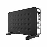Cecotec Heater Low Consumption Ready Warm 6550 turbo Design Power 2000 W, termostato regolabile, 4 modalità operative, turboventilatore