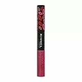 Rimmel London Rossetto Liquido Provocalips, Formula Lunga Durata 2in1 per Labbra a Prova di Bacio, 210 Flirty Fling