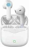 Cuffie Bluetooth,Auricolari Bluetooth 5.3 con Custodia Di Ricarica,Connessione Automatica,Cancellazione Rumore,Comandi Touch,Cuffie Senza fili in Ear con Mic ENC,Cuffiette Wireless Per Android/iOS
