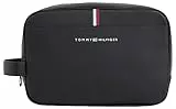 Tommy Hilfiger TH Essential piqué, Altro SLG Uomo, Nero, One Size