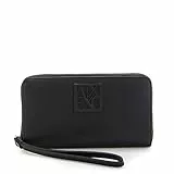 ARMANI EXCHANGE Wallet Zip Around, Portafoglio bi-Piegato Donna, Nero, Taglia Unica