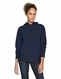 Amazon Essentials Felpa con Cappuccio in Pile e Spugna Francese (Taglie Forti Disponibili) Donna, Blu Marino, XXL