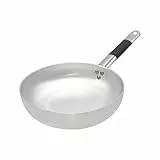 Pentole Agnelli ALMC111BPIC32 Linea Alluminio Induzione Padella Svasata Alta, Fondo a Induzione con 1 Manico Cool, con rivestimento antiaderente, 32 cm