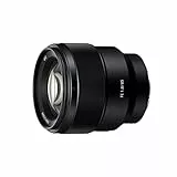 Sony SEL-85F18 Obiettivo per ritratto a focale fissa 85mm F1.8 Full Frame adatto per serie A7, ZV-E10, A6000 e Nex, E-Mount) Nero