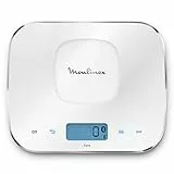 Companion XF38E1 - Bilancia da cucina digitale con Bluetooth, bilancia da cucina fino a 10 kg, con opzione di grammi, libbre e oz, grande schermo LCD, facile da riporre