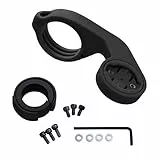 kwmobile Supporto Manubrio Compatibile con Garmin Edge Staffa - Attacco MTB Bici - Adatto a GPS Ciclocomputer e Modelli Universali - Accessori Ciclismo