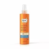 RoC - Soleil-Protect Lozione Spray Idratante SPF 30 - Crema Solare Non Grassa - Alta Protezione - Resistente all'Acqua - 200 ml