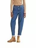TOM TAILOR Denim Le signore Mom Fit Jeans 1035811, 10119 - Used Mid Stone Blue Denim, M