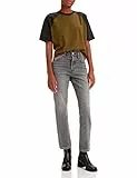 Levi's 501 Crop Jeans, Grigio, 32W / 26L Donna