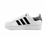 adidas Superstar Bold W, Scarpe da Ginnastica Donna, Bianco/Nucleo Nero/Oro Met., 38 EU