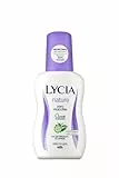Lycia - Nature Deodorante Vapo, Senza Sali di Alluminio, Efficacia 48 ore, con Microspugne Effetto Asciutto, Profumo di Cetriolo e Tè Verde, 75ml