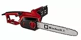 Einhell GH-EC 2040 Elettrosega (230-240 V, 2000 W, barra oregon 40,6 cm, taglio 37,5 cm, velocità catena 13,5 m/sec., serbatoio olio catena 160 ml, incl. Faretra copri catena)
