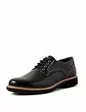 Clarks Batcombe Hall Scarpe Stringate Derby Uomo, Nero (Black Leather), 43 EU