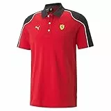 PUMA Polo Scuderia Ferrari Race da Uomo M Rosso Corsa Red