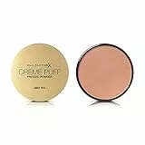 Max Factor Cipria Compatta Creme Puff, Cipria Opacizzante Effetto Matte, Texture Leggera, 005 Translucent, 21g