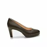 BATA Decollete da Donna con Tacco e Plateau in Pelle Invernali Comodi Eleganti Casual