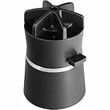 WMF Gourmet - Affettatrice a spirale con porta residui, 14 cm, manuale, tagliatelle per verdure, Zoodle Maker, strisce e spirali, colore: Nero