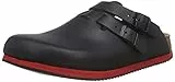 Birkenstock Kay Leder Softfootbed, Zoccoli Uomo, Nero (Nero (Nero), 42