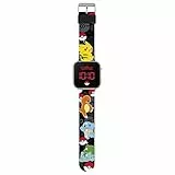 NINTENDO Kids Euroswan Orologio LED Pokemon con Calendario. POK4322