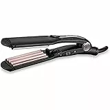 BaByliss 2165CE Piastra Frisè, Rivestimento in Tourmaline Ceramic, 10 Temperature fino a 210°C, Nero