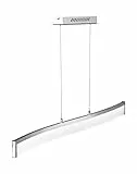 WOFI Lampada A Sospensione LED Louvre Metallo/cromo