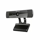 Trust Gxt 1160 Vero Webcam Full Hd 1080P Con Microfono Integrato, Nero