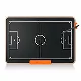 GIGART Lavagna Tattica da Calcio LCD da 21 Pollici con Penna Tavolo da Disegno Cancellabile Regalo Popolare per Lezioni di Tattica e Allenamento Prima del Gioco