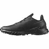 Salomon Alphacross 5 Scarpe da Trail Running da Uomo, Grip potente, Comfort a lunga durata, Performance versatili, Black, 45 1/3