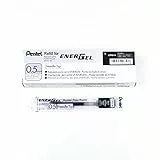Pentel LRN5 Refill Energel, Nero, 12 Pezzi