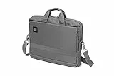 Moleskine ID Collection Borsa a Tracolla Orizzontale Device Bag per Pc, Tablet, Notebook, Laptop e iPad fino a 15'', Dimensioni 40 x 9.5 x 31 cm, Colore Grigio Ardesia