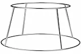 Pentole Agnelli Supporto in Acciaio Cromato cod.COIX158B